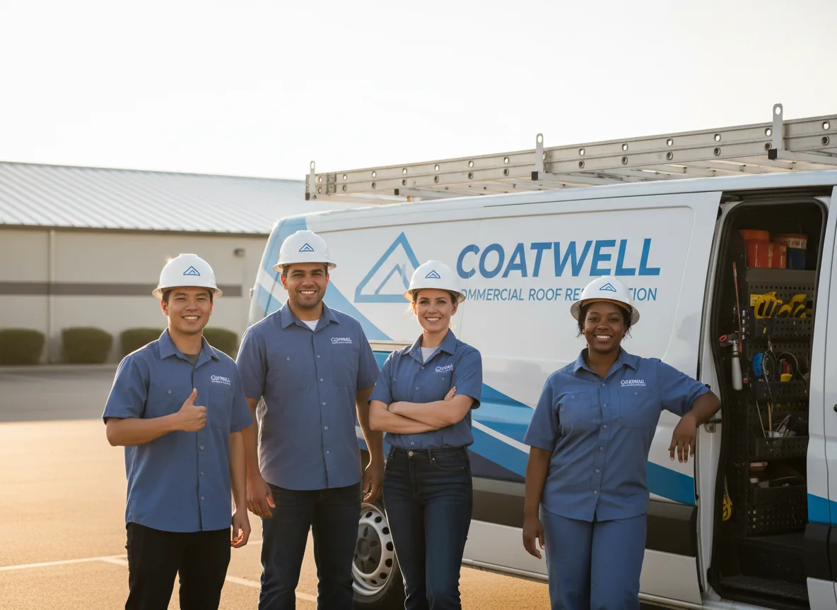 Commercial roof coating company in Mesa, AZ
